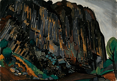 Шиловская Тамара Андреевна (1916-2001).
Ущелье Гарни. Армения. 1965.