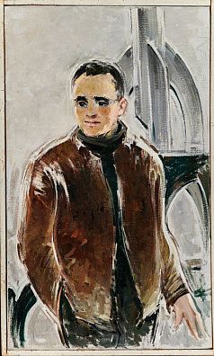 Короткова Майя Андреевна (1925-2000). 
Портрет Королева С.П. 1990-е.