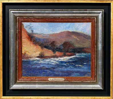 Терликовский Владимир (Wladimir de Terlikowski) (1873-1951). Море. Начало ХХ века.