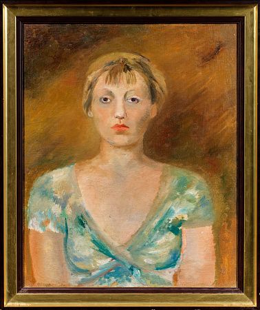 Антонов Федор Васильевич (1904-1994).
Портрет жены Силич Л.Н. 1933.