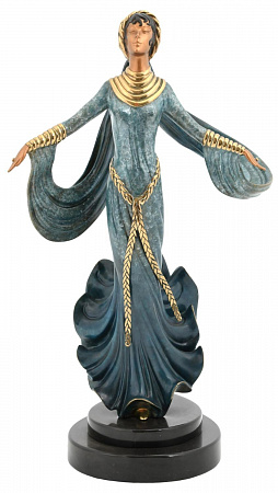 Эрте (Тыртов) Роман Петрович (1892-1990). Скульптура "Экстаз". 1989.