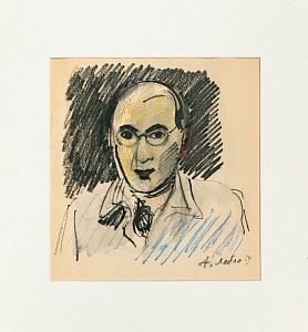 Лабас Александр Аркадьевич (1900-1983). Автопортрет. 1959.