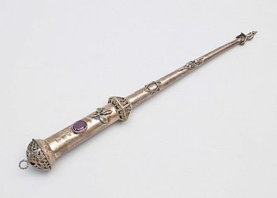Указка для чтения Торы с виноградной лозой. Западная Европа, ХХ век.