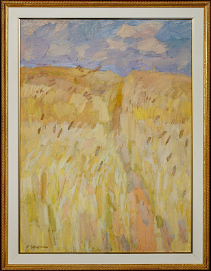 Фридман Карл Шоломович (1926-2001). 
Пшеничное поле. 1972.
