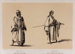 Неизвестный художник. Западная Европа. Бедуины. Конец XIX века.