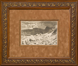 Шишкин Иван Иванович (1832-1898).
"В Крыму". Офорт №58 из альбома "60 офортов профессора И.И. Шишкина. 1870-1892.