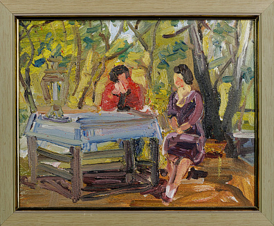 Короткова Майя Андреевна (1925-2000). 
На даче. 1979.