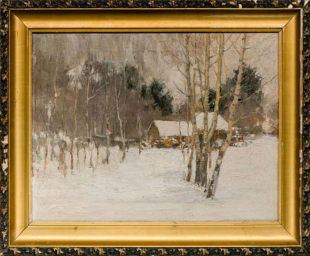 Степанов Александр Евгеньевич (1894-1985).(?). 
Зима. 1970-е.