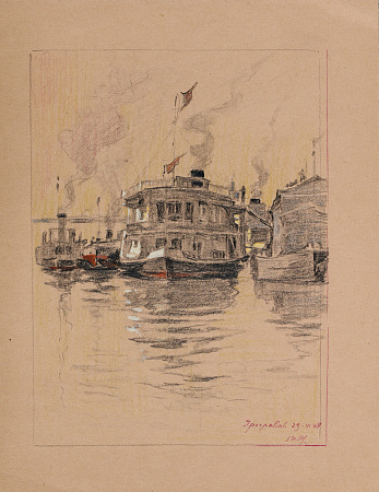 Маторин Михаил Владимирович (1901-1976). 
Ярославль. 1947.