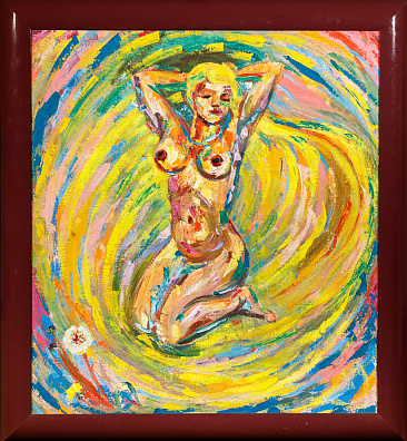 Амосова-Бунак Ольга Фёдоровна (1888-1965).
Обнаженная. 1939.