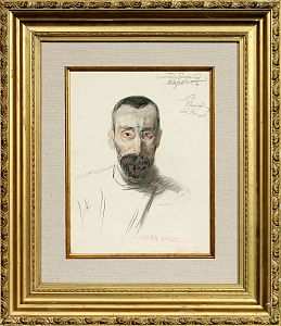 Комашко (Комашка) Антон Михайлович (1897-1970). Портрет Александра Григорьевича Маркова. 1917.