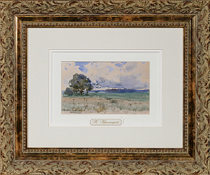 Крыжицкий Константин Яковлевич (1858-1911). Летний пейзаж. 1900.