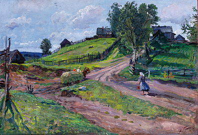 Трескин Анатолий Владимирович ( 1905-1986). Сельские будни. 1950-е - 1960-е.