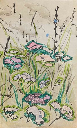 Бассинова Ирина Николаевна (1915-1982). Цветы. 1960-е.