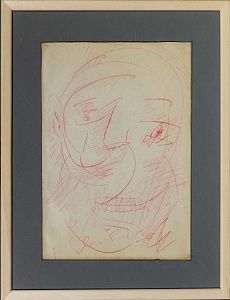 Яковлев Владимир Игоревич (1934-1998). Мужской портрет. 1994.