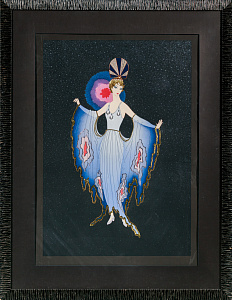 Эрте (Тыртов) Роман Петрович (1892-1990). 
Сумерки. 1990-е.