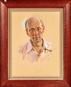 Овчинников Николай Васильевич (1918-2002). Мужской портрет. 1986.