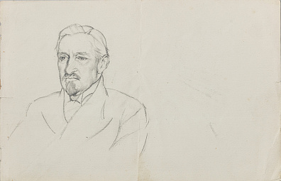Юон Константин Федорович (1875-1958). Мужской портрет. 1910-е - 1920-е.