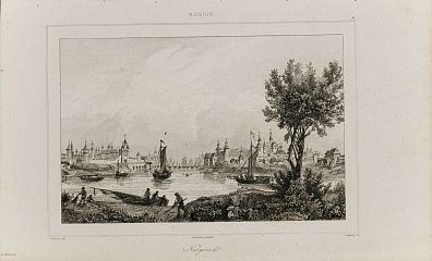 Новгород. "L'Univers. Histoire et description de tous les peuples. Russie". 1830-е.