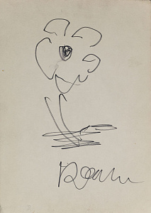 Яковлев Владимир Игоревич (1934-1998).
Цветок. 1980-е - 1990-е.