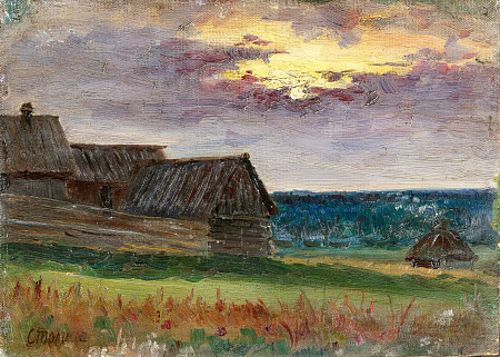 Столица Евгений Иванович (1870-1929). (?) 
Закат. Конец XIX - начало ХХ века.