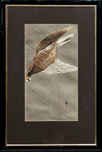 Косон Охара (Koson Ohara) (1877-1945).Сокол. 1910-е - 1920-е.