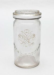 Банка кондитерская. Россия, Санкт-Петербург, товарищество "Жорж Борман", конец XIX - начало ХХ века.