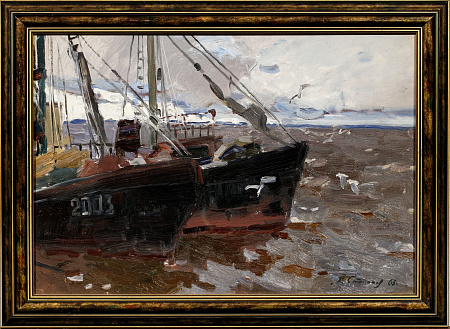 Степанов Вадим Дмитриевич (1928-2013). На Северной Двине. 1963.