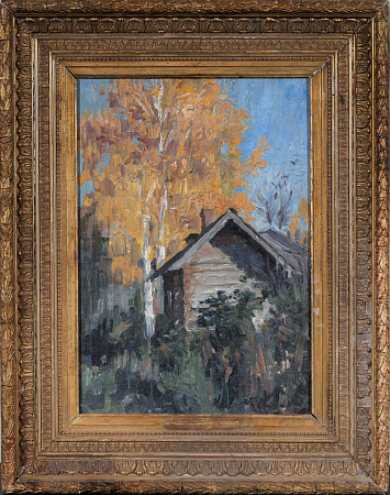 Куликов Иван Семенович (1875-1941).
Деревенская баня. 1920-е - 1930-е.