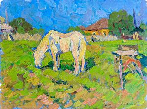 Кононов Владимир Гаврилович (1924-2006). Лошадка. 1960-е.