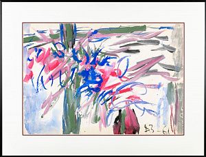 Зверев Анатолий Тимофеевич (1931-1986). Пестрые стволы. 1961.