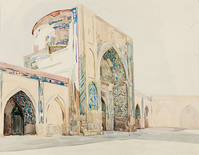 Иткин Анатолий Зиновьевич (р.1931).Самарканд. 1960-е.