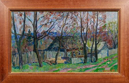 Сорокин Иван Васильевич (1922-2004). 
Первая зелень. Таруса. 1975.