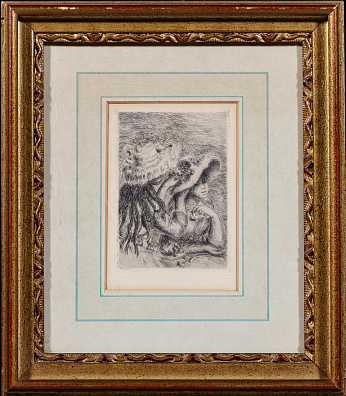 Ренуар Пьер Огюст (1841 - 1919) "Шляпная булавка". 1910-е - 1920-е.