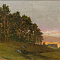 Прокофьев Алексей Матвеевич (1859-1925). Закат в деревне. 1907.