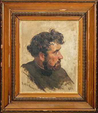 [Академик ИАХ] Кившенко Алексей Данилович (1851-1895). Портрет Федора Таранухи. 1882.