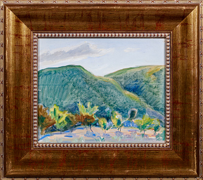 Зозуля Григорий Степанович (1893-1973). 
Горный пейзаж. 1940-е - 1950-е.