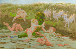Титов Владимир (р.1950). Похищение Европы. 2005.