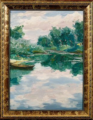 Дмитриевский Виктор Константинович (1923-2006).
На Клязьме. 1970.