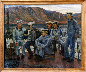 Иванова Татьяна Евгеньевна (р.1938). 
Североморцы. 1982.