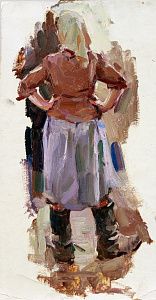 Алексеев Адольф Евгеньевич (1934-2000). Работница. 1964.