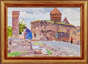 Бассинова Ирина Николаевна (1915-1982). 
Армения. 1970-е.