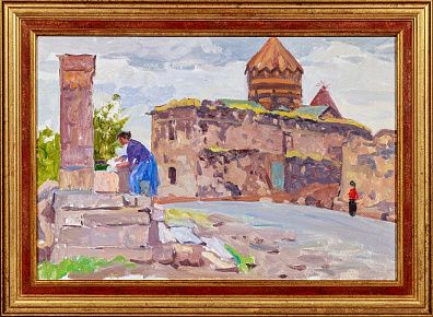 Бассинова Ирина Николаевна (1915-1982). 
Армения. 1970-е.