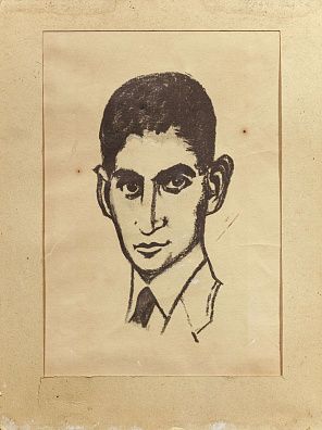 Франтишек Тихий (Frantisek Tichy) (1896-1961).
Портрет Ф.Кафки. 1970-е.
