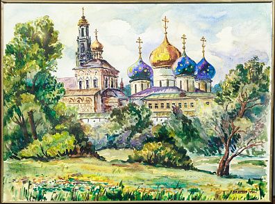 Юрков В.И. (ХХ в). Троице-Сергиева лавра. 1990.