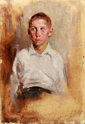 Алексеев Адольф Евгеньевич (1934-2000). Мальчик. 1955.