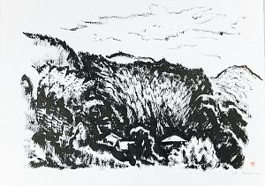 Митурич Май Петрович (1905-2008).
Деревня Киёкава. 2002.
