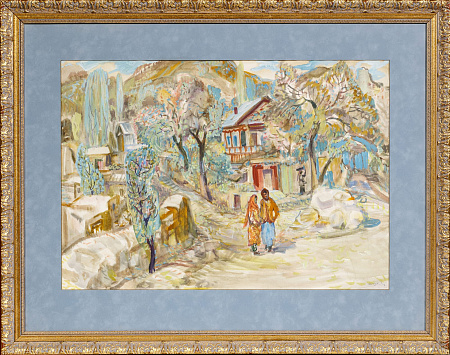 Месропян Багдасар Аветисович (1913-2002). 
Парочка. 1970-е.