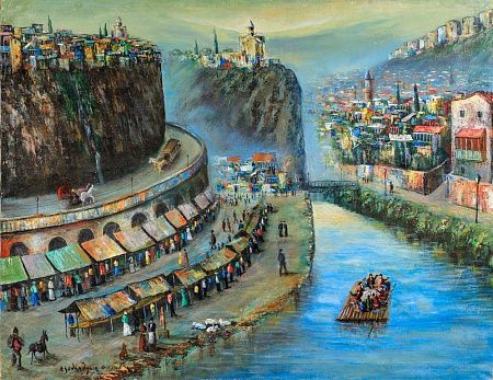 Неизвестный художник. Грузия. Старый Тбилиси. 1970-е - 1980-е.