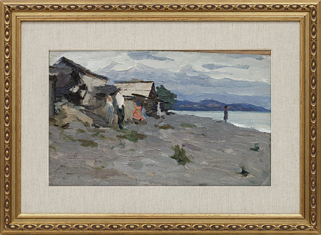 Дорохов Алексей Александрович (1927-2003). 
У Байкала. 1950-е.